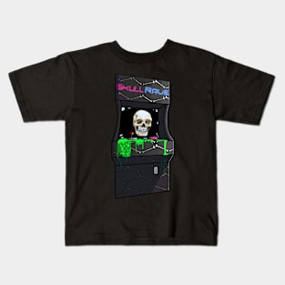 Skull Rave Arcade Machine Kids T-Shirt